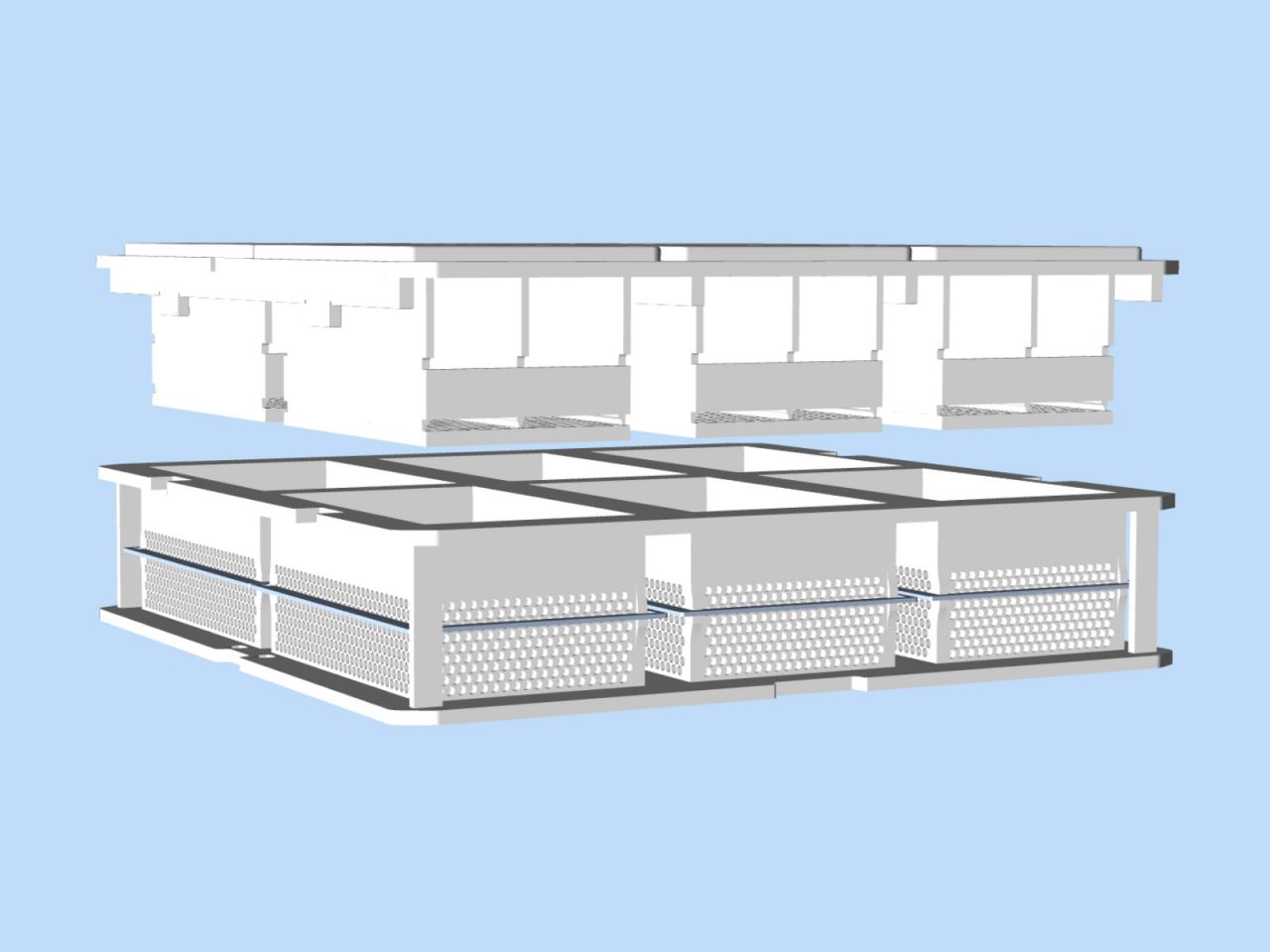 Afbeelding 1 van Multi mould (6x) 500 x 300 mm