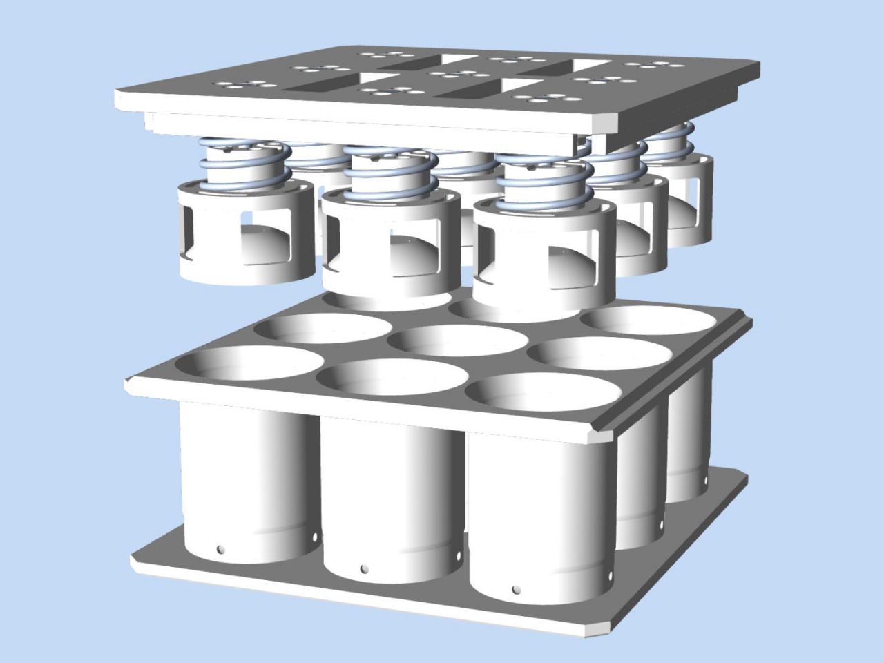 Afbeelding 1 van Edam multi mould (9x) Ø145 x 220 mm